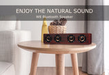 MyM W8 12W Wooden Bluetooth Speaker Wireless Stereo Player HiFi Subwoofer Handsfree Tf Sound Box