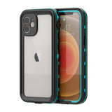 Redpepper Phone Protection Case for iPhone 12/6.1 Inch , IP68 Waterproof/Dropproof/Dirtproof/Snowproof with Screen Protector, Full Body Protective Front and Back Cover for IPhone 12