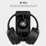 Awei A780BL BT 5.0 Headphone Wireless&Wired Stereo Headset with Microphone Deep Bass Gaming Computer Headset IPX5 Waterproof Support TF Card Compatible with iOS Android Mobile Phones Computers