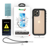 Redpepper Phone protection Case for iPhone 12 Pro /6.1 inch , IP68 Waterproof Dropproof Dirtproof Snowproof with Screen Protector, Full Body Protective Front and Back Cover