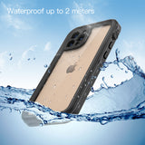 Redpepper Phone protection Case for iPhone 12 Pro /6.1 inch , IP68 Waterproof Dropproof Dirtproof Snowproof with Screen Protector, Full Body Protective Front and Back Cover