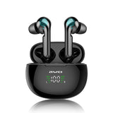 AWEI T15 TWS Bluetooth 5.0 Earphones Wireless Earphone Touch Control Sport headset Earbuds buds For phone iPhone 11 Xiaomi Hoco