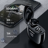 AWEI TWS T28P True Wireless Earbuds LED Digital Display With Microphone Low Latency For Playing Game Sport