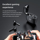 AWEI TWS T28P True Wireless Earbuds LED Digital Display With Microphone Low Latency For Playing Game Sport