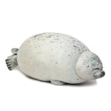 Cute Blob Seal Pillow Round Chubby Seal Pillow Soft Hug Plush Pillow Stuffed Cotton Animal Plush Toy