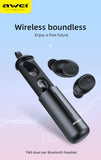 AWEI T55 TWS Bluetooth 5.0 Wireless Earbuds In-ear Noise Canceling Gaming Wireless Sport Headset With Mic