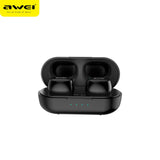 AWEI T13 TWS True Wireless Bluetooth Earbuds Bass HiFi In-Ear Mini Capsule Touch Contorl With Mic HiFi Stereo Gaming Earbuds