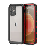 Redpepper Phone Protection Case for iPhone 12/6.1 Inch , IP68 Waterproof/Dropproof/Dirtproof/Snowproof with Screen Protector, Full Body Protective Front and Back Cover for IPhone 12