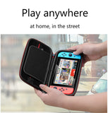 eNicer Eternity Seris Nitendo Switch Carry Case Protective Zipper Hard Shell Portable Eva Travel Console package for Nitendo Switch Games and Memery Cards