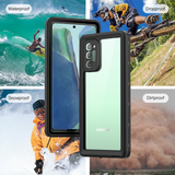 Redpepper Phone protection Case for Samsung Galaxy Note 20 5G Waterproof Case, IP68 Waterproof Dropproof Dirtproof Snowproof with Built-in Screen Protector