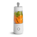 VITAMER 350ml Mini Electric Portable Blender Juicer Cup USB Rechargeable Food Processor Fruit Juice Maker Mixer Cup Smoothie Maker Protein Shaker Bottle Hand Blender Handhold Blender